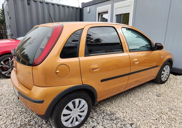 Opel Corsa cena 11900 przebieg: 152000, rok produkcji 2003 z Warszawa małe 154